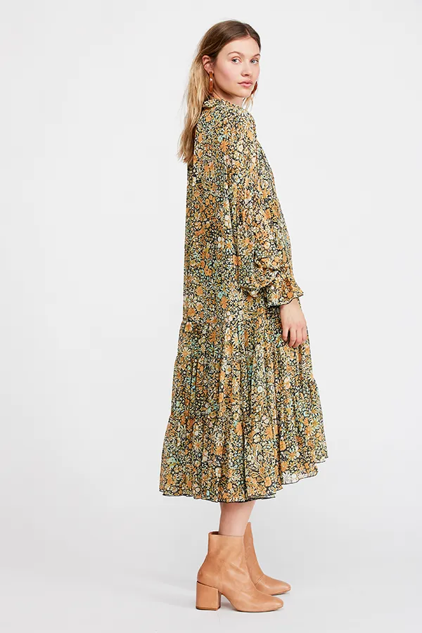 FREE PEOPLE-FEELING GROOVIE MAXI