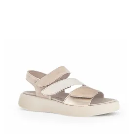 Gabor Wedge sandal beige סנדלי גאבור לנשים