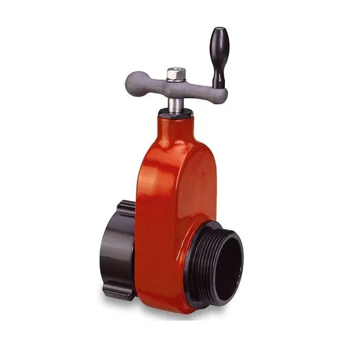 Gate Valve (1) 2-1/2" Female Inlet x (1) 2-1/2" Male Outlet