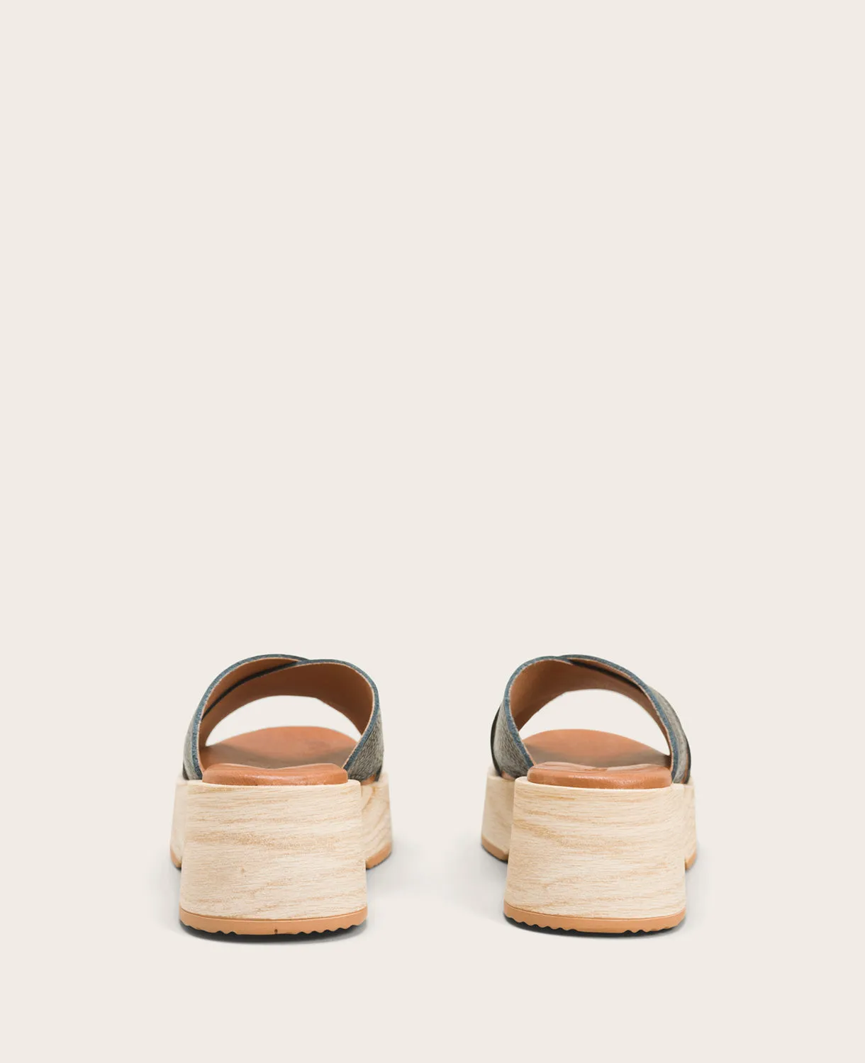 GENTLE SOULS - Orion Leather Slide Wedge Sandal