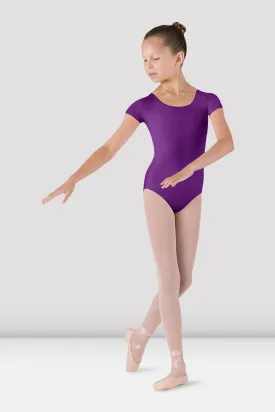 Girls Dujour Cap Sleeve Leotard