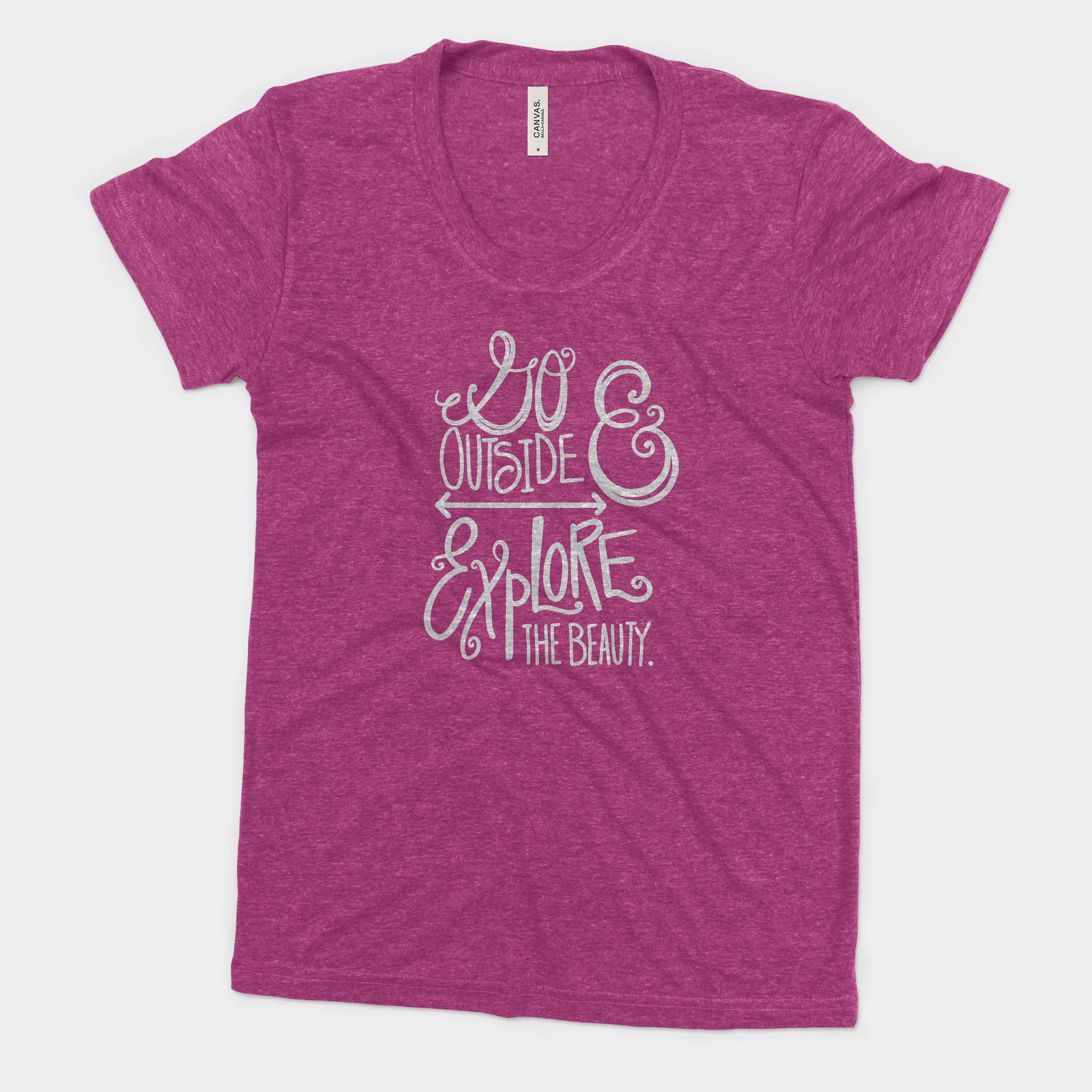 Go Outside Explore The Beauty Women's T shirt