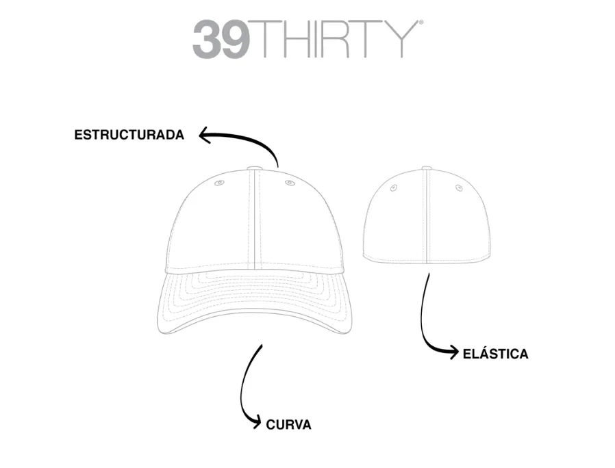 GORRA CH CHARROS 39THIRTY NEW ERA