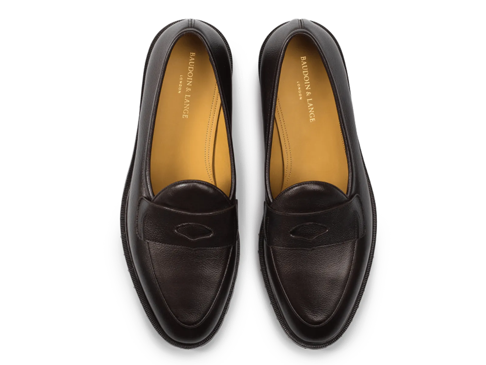 Grand Varenne Loafers in Dark Brown Shield Calf