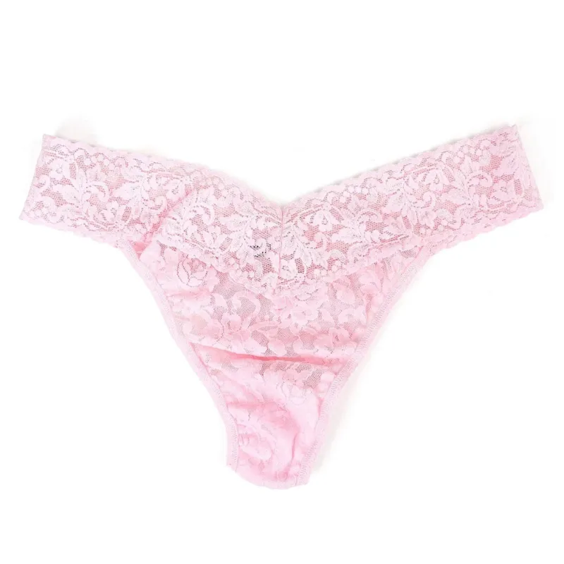 Hanky Panky Signature Lace Original Rise Thong Bliss Pink