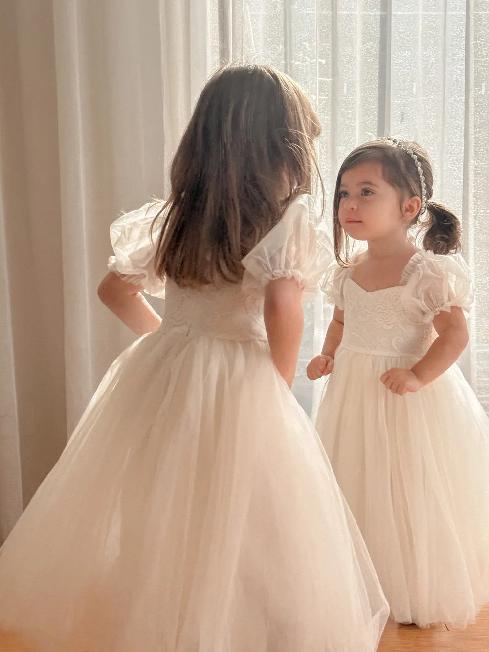 Harper Ivory Tulle Dress