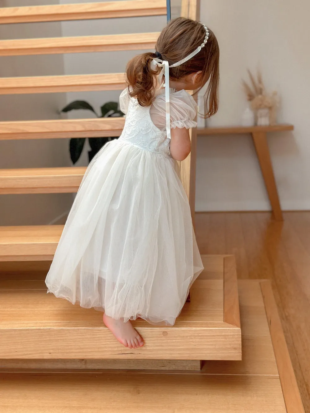 Harper Ivory Tulle Dress