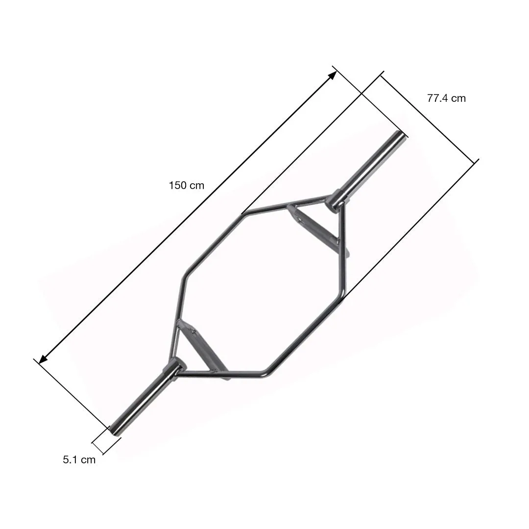 Hit Fitness Hex Bar 1.5m