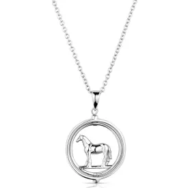 Horses of the World Necklace- Montana Silversmiths