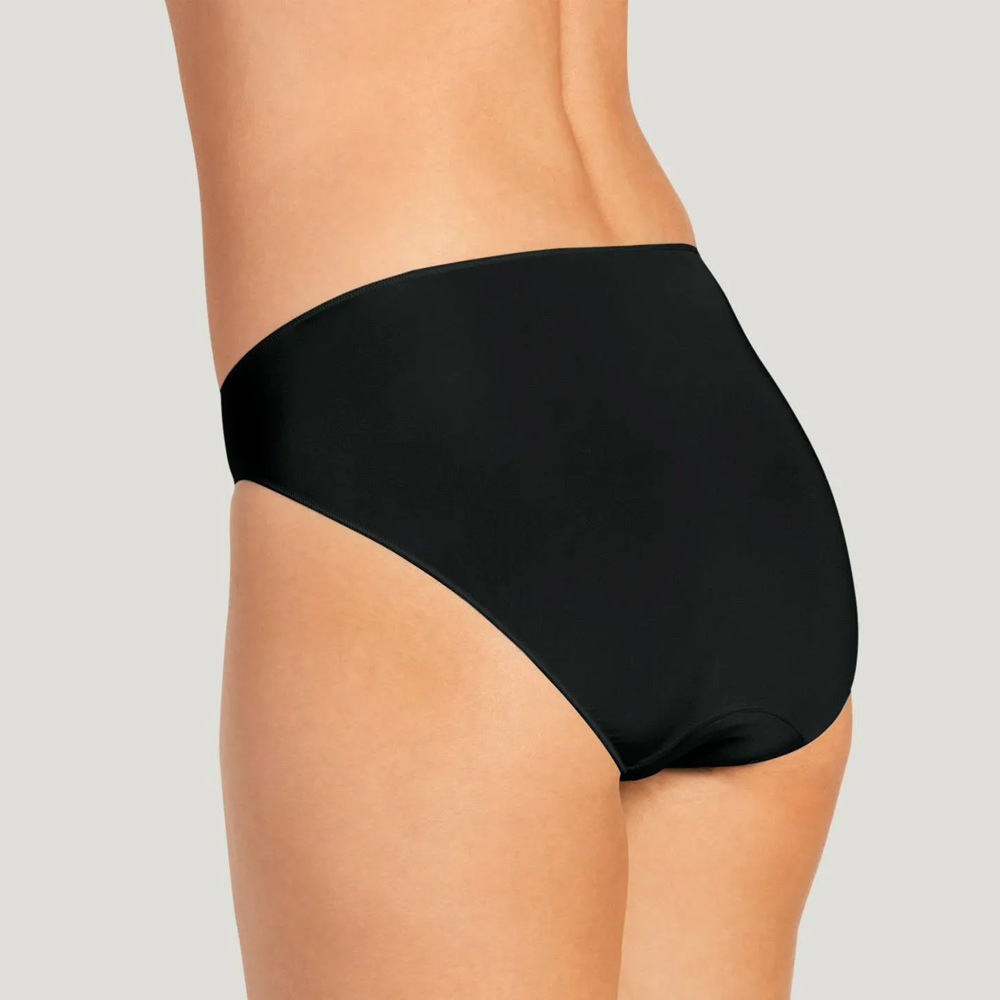 Jockey No Panty Line Promise Tactel Hi Cut Black