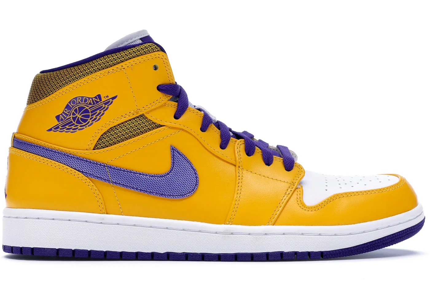 Jordan 1 Mid Lakers