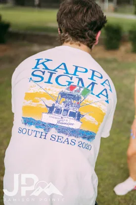 Kappa Sigma South Seas Fishing Boat Tee