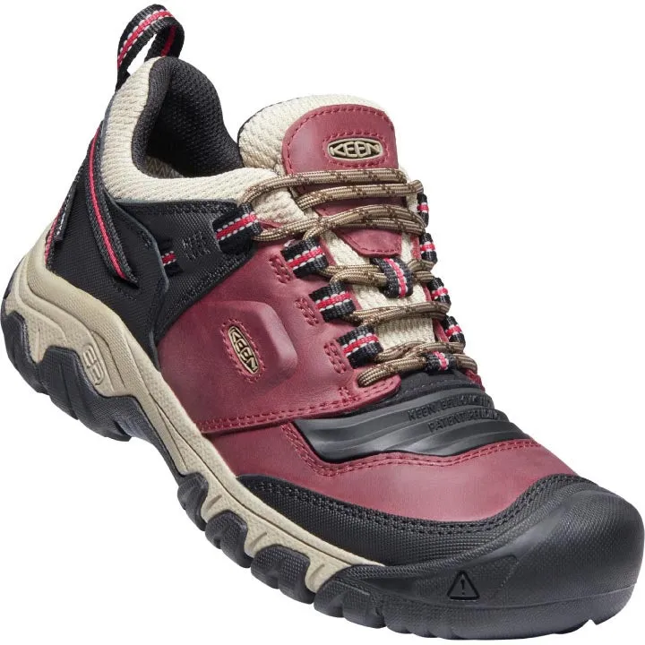 Keen Ridge Flex WP Hiking Shoe - Rhubarb / Brindle