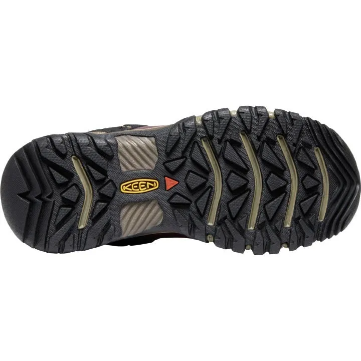 Keen Ridge Flex WP Hiking Shoe - Rhubarb / Brindle