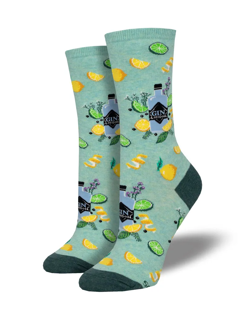 Ladies Gin It To Win It Socks