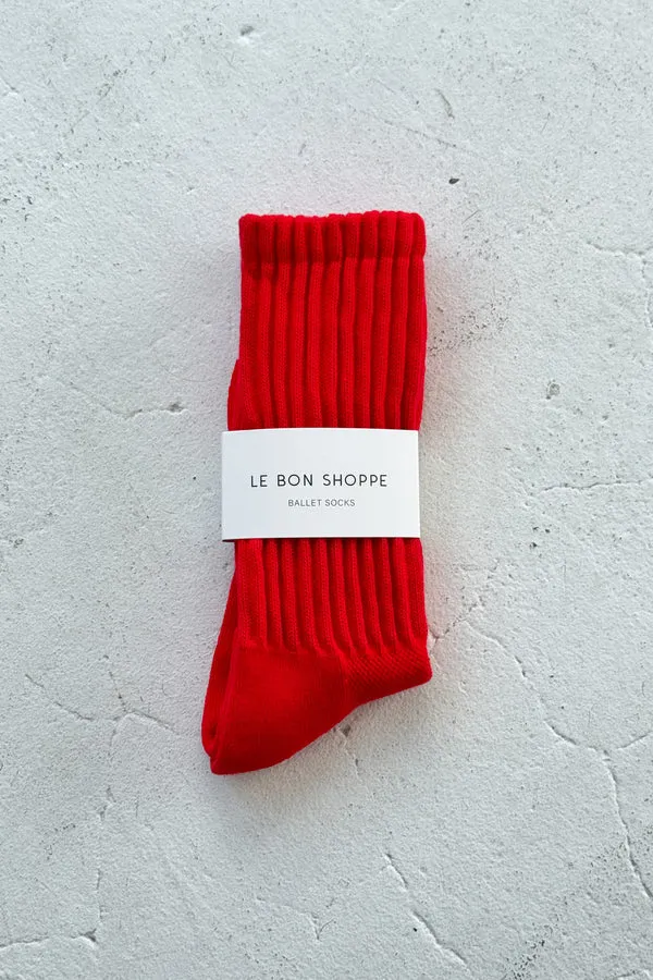 Le Bon Shoppe - Ballet Socks | Strawberry