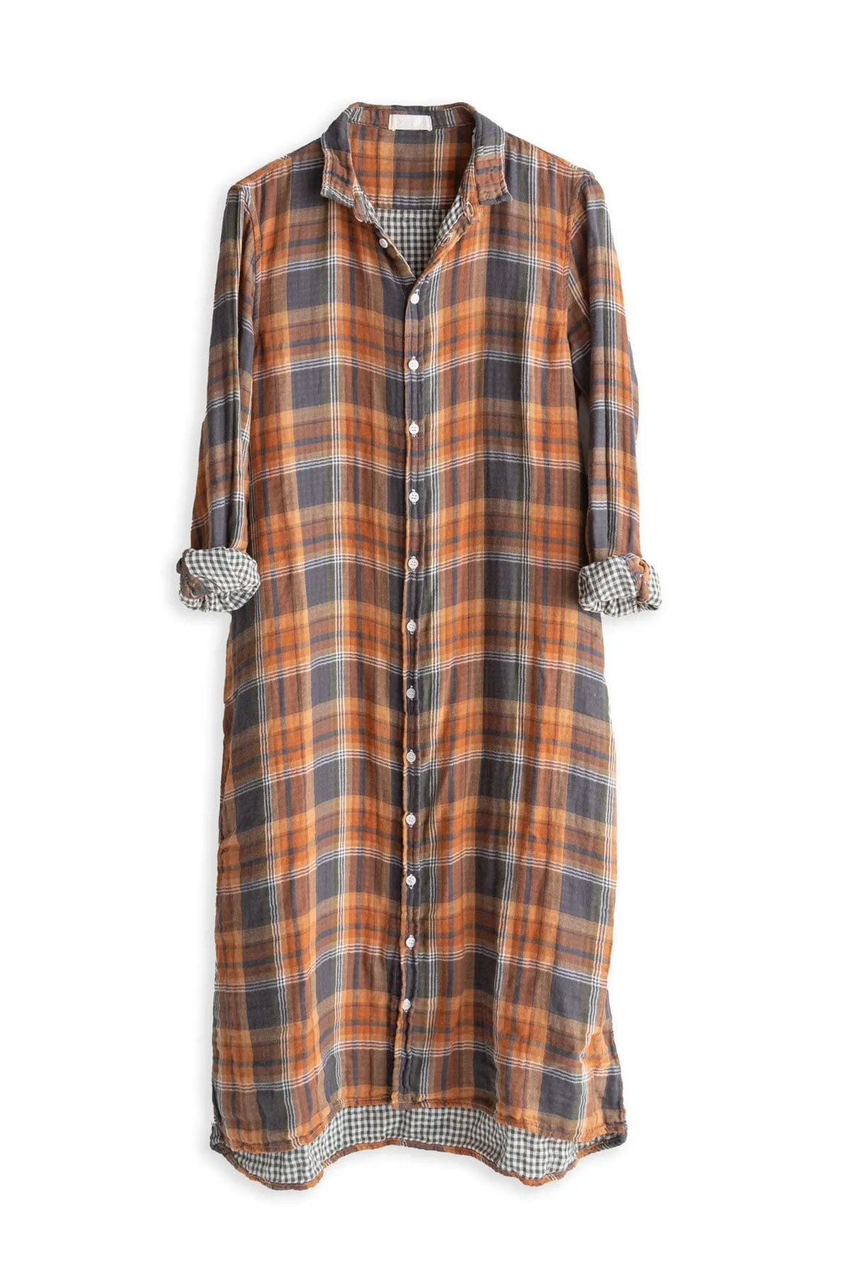 Maxi - Double Cotton Gauze Plaid