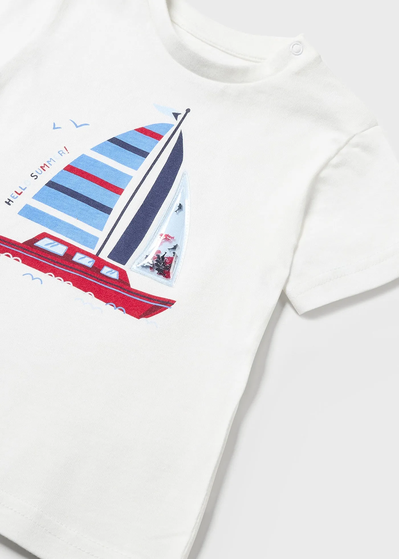 Mayoral Toddler Boy Boat Tshirt