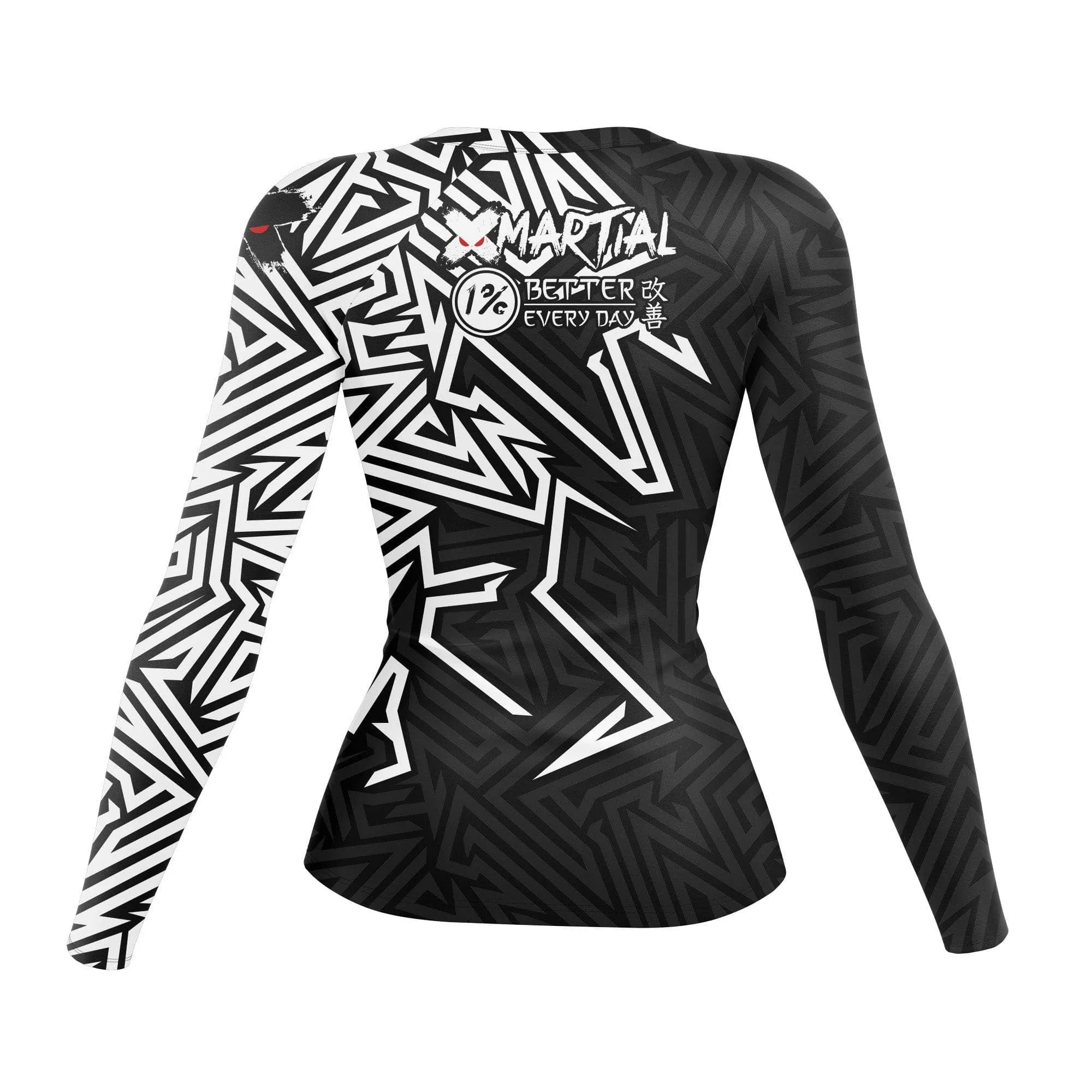 Maze Women's Rank BJJ Rash Guard