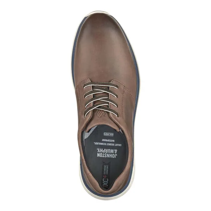 Mens Johnston & Murphy XC4 Prentiss 2 Plain Toe in Stone