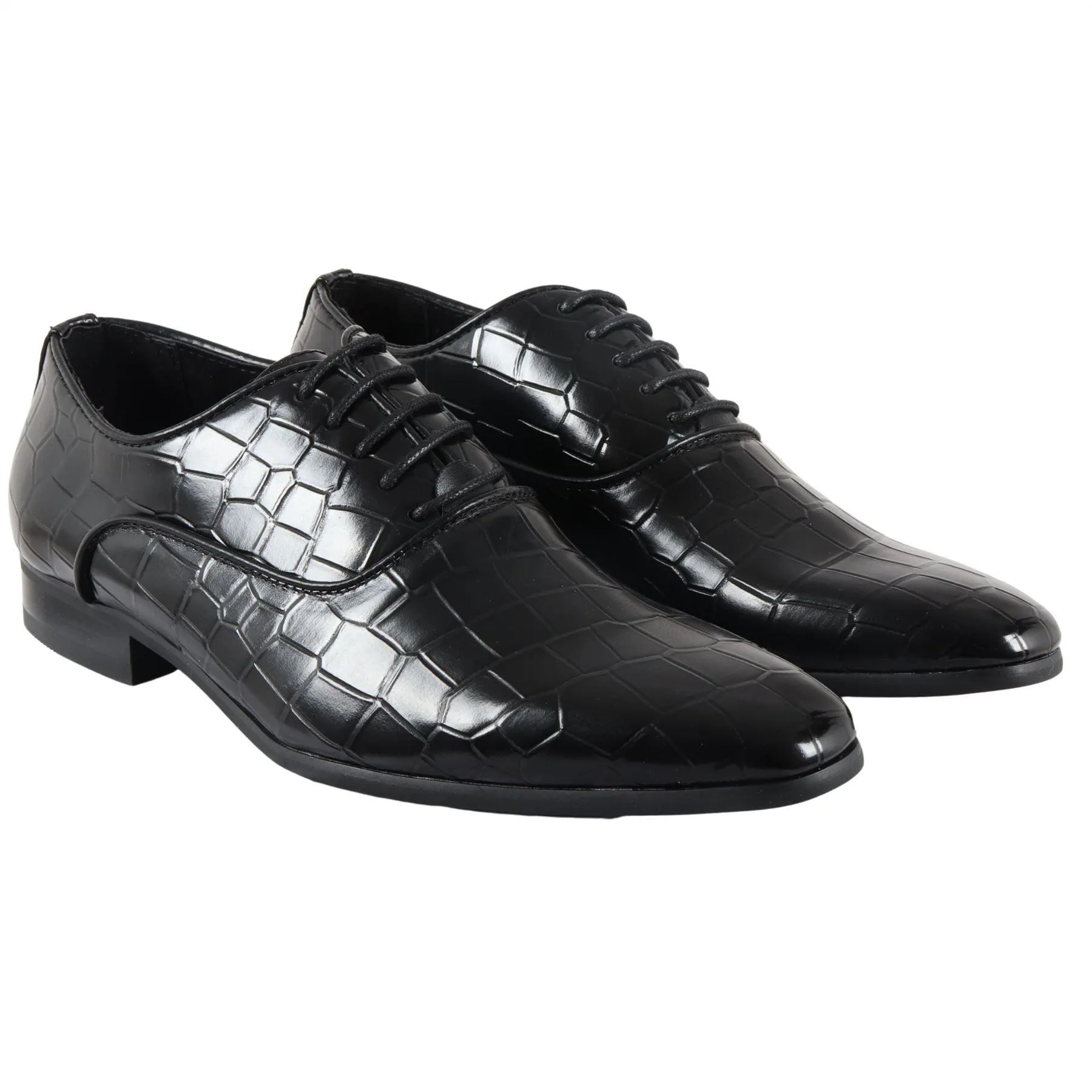 Men's Shoes Lace Up Oxford Derby Leather Lined Formal Dress Shoe