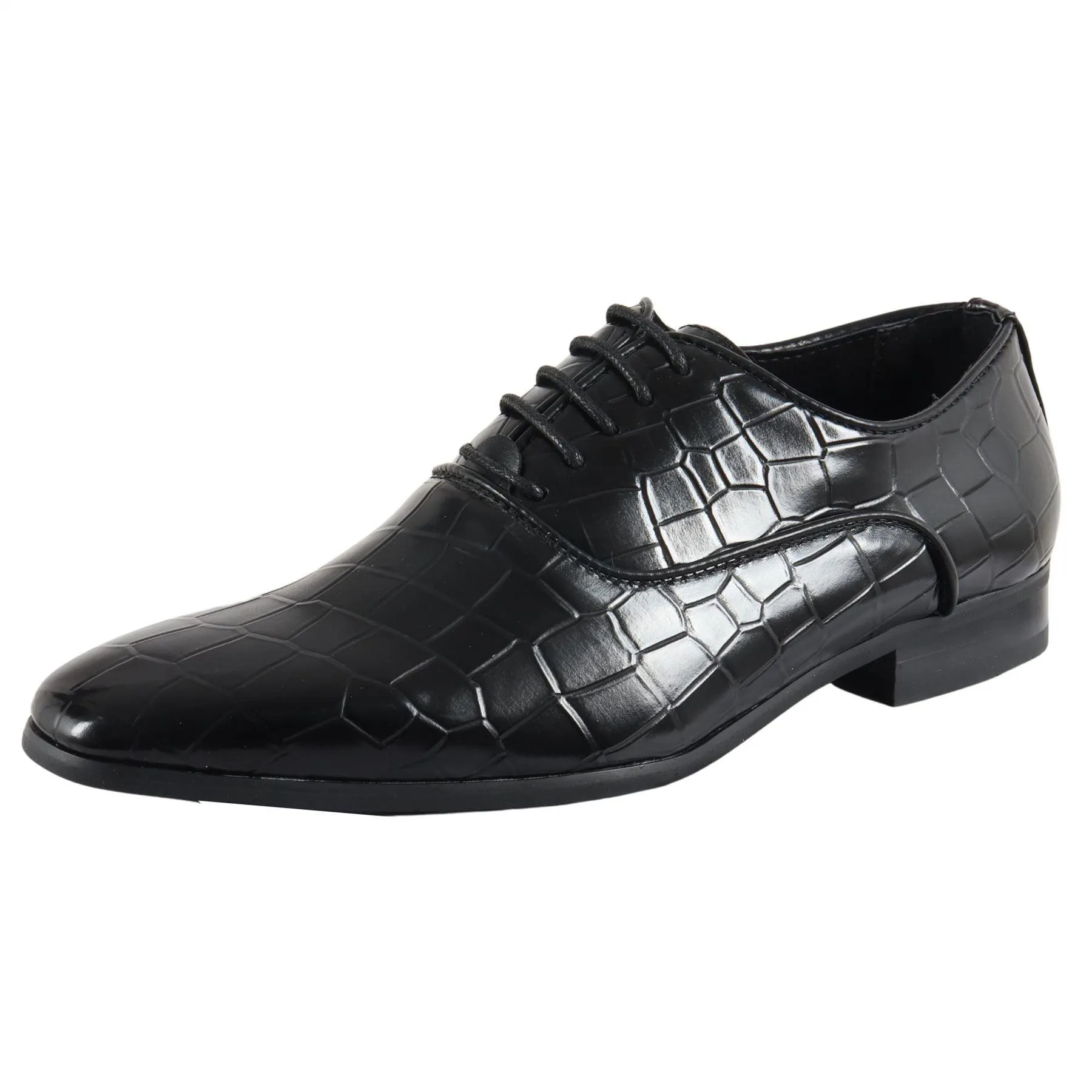 Men's Shoes Lace Up Oxford Derby Leather Lined Formal Dress Shoe