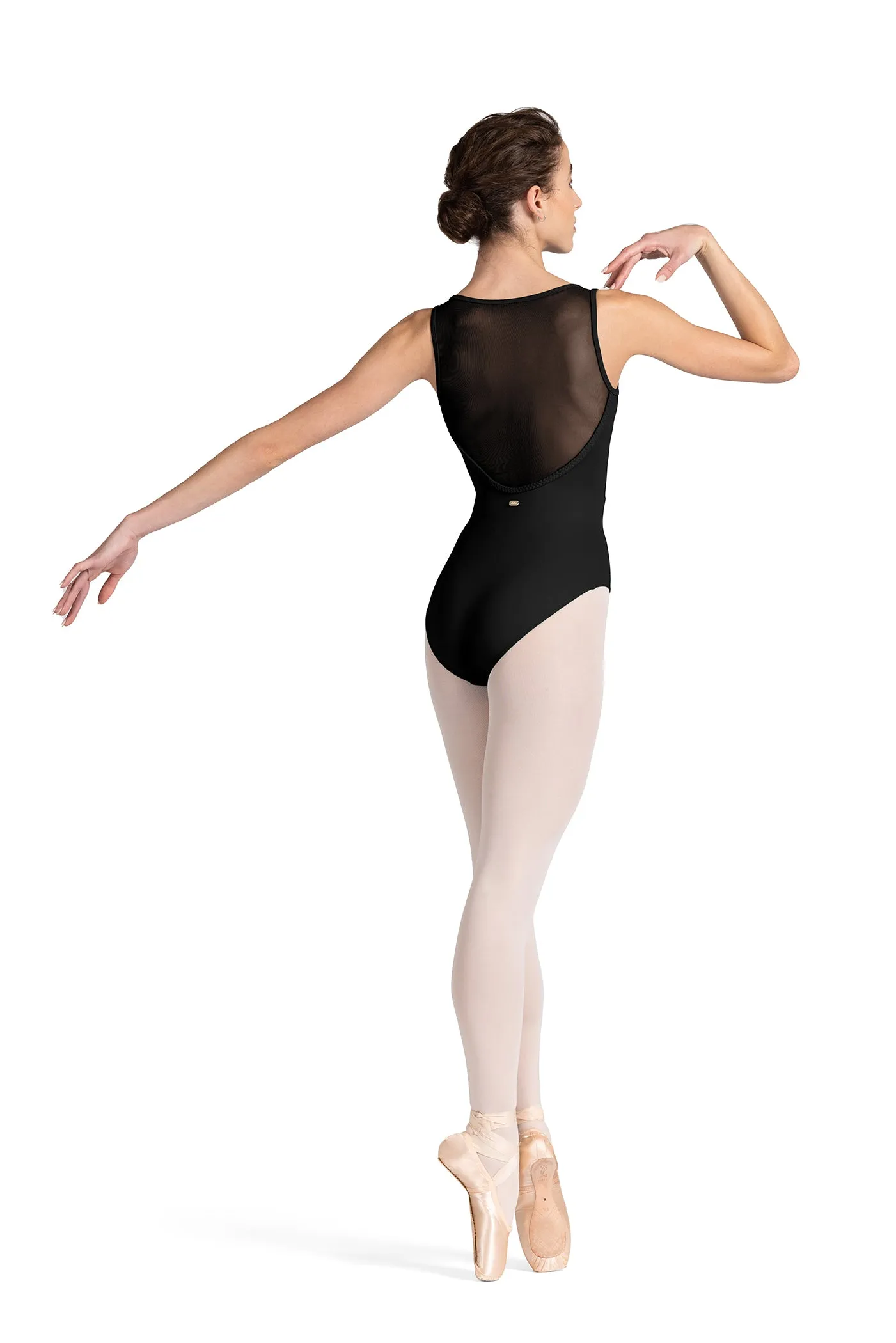 Mirella: Boat Neck Tank Leotard