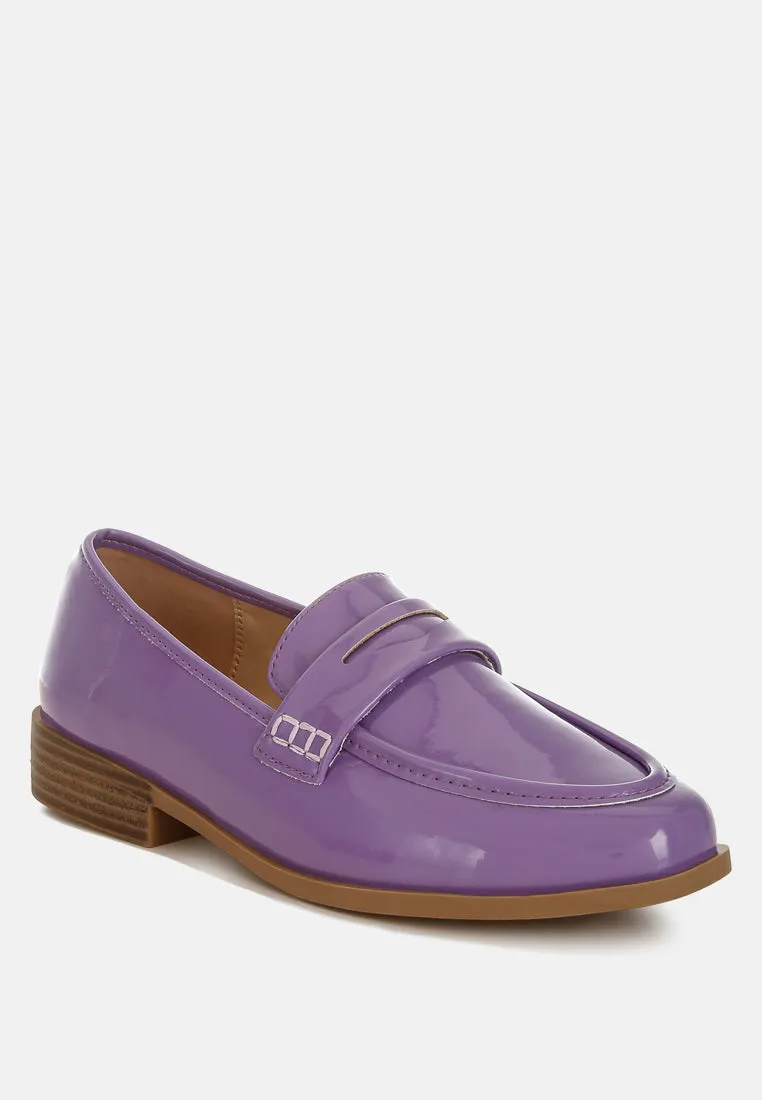 Mogul Penny Strap Detail Loafers