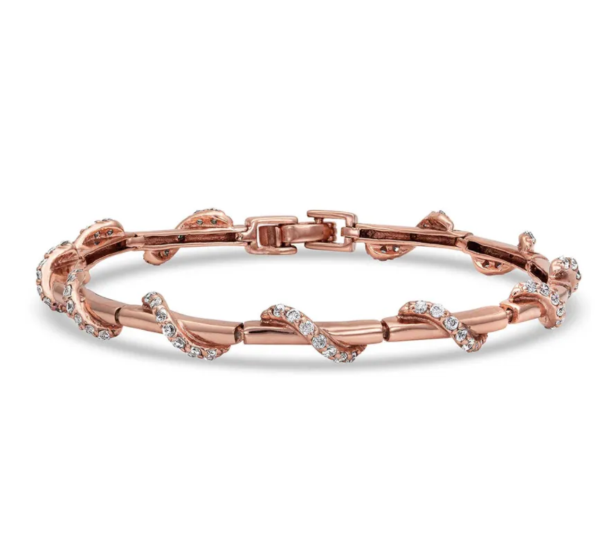 Montana Silversmith Along the Rose Gold Path Bracelet - In Stock