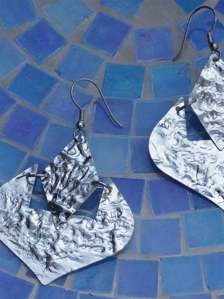 Moroccan Dreams Earrings - Silver