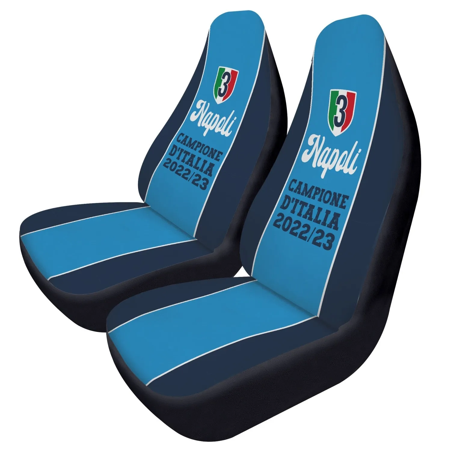 Napoli campione d'Italia - Microfiber Car Seats Cover 2Pcs