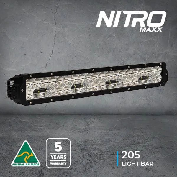 NITRO Maxx 205W 24″ LED Light bar | Ultra Vision Lighting