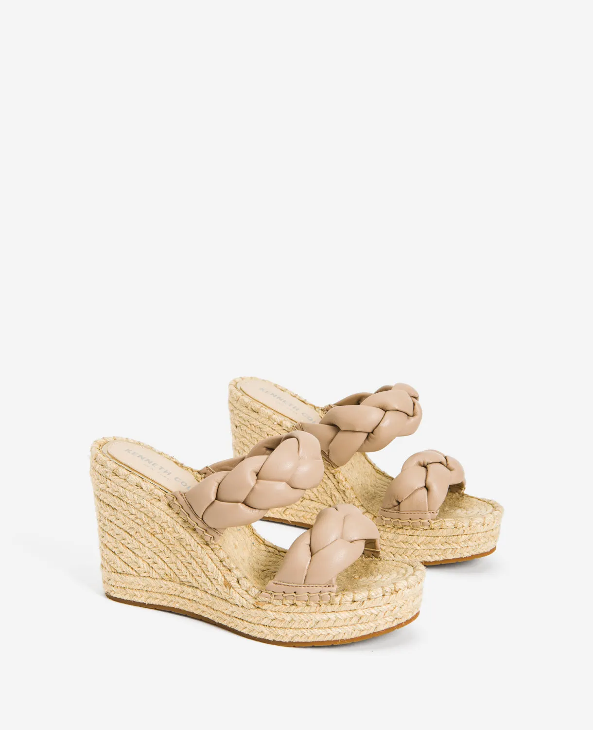 Olivia Braided Wedge Espadrille Sandal