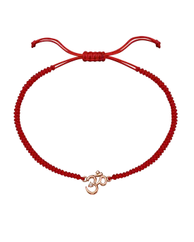 Om [RED] - 14K Rose Gold