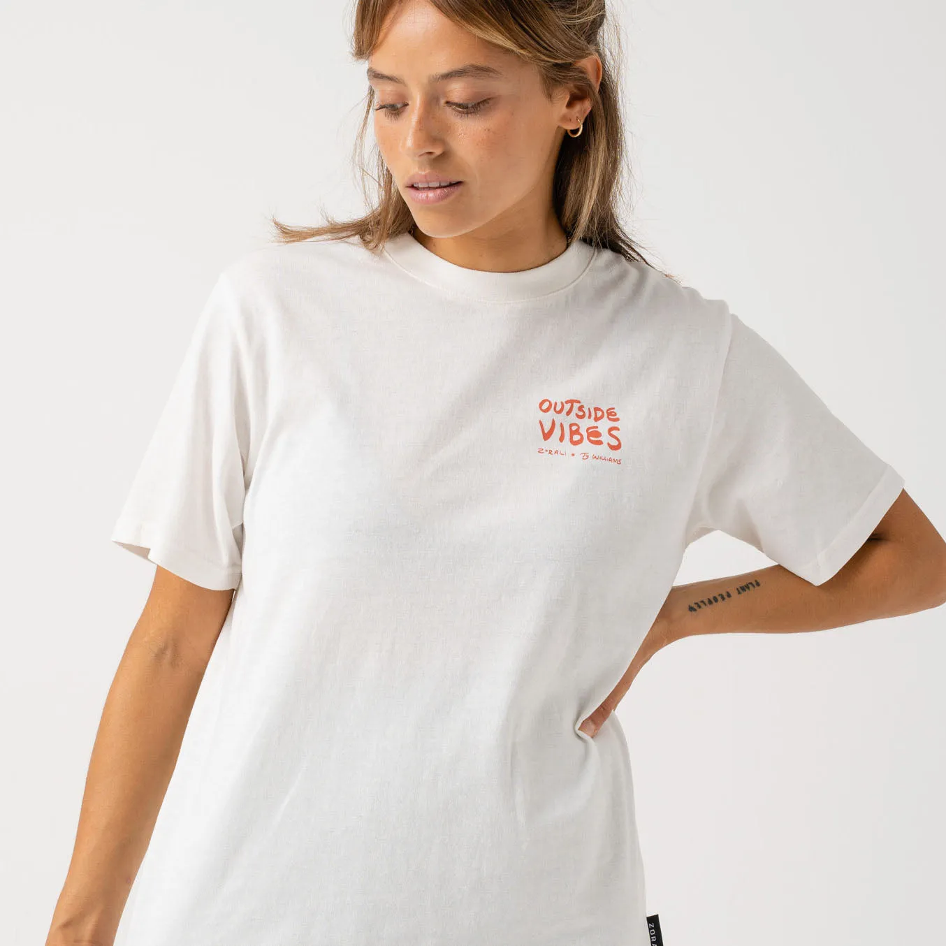 Outside Vibes T-Shirt White