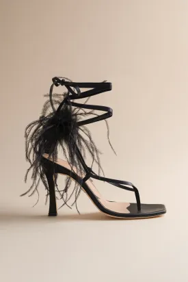 Paloma Sandal in Midnight