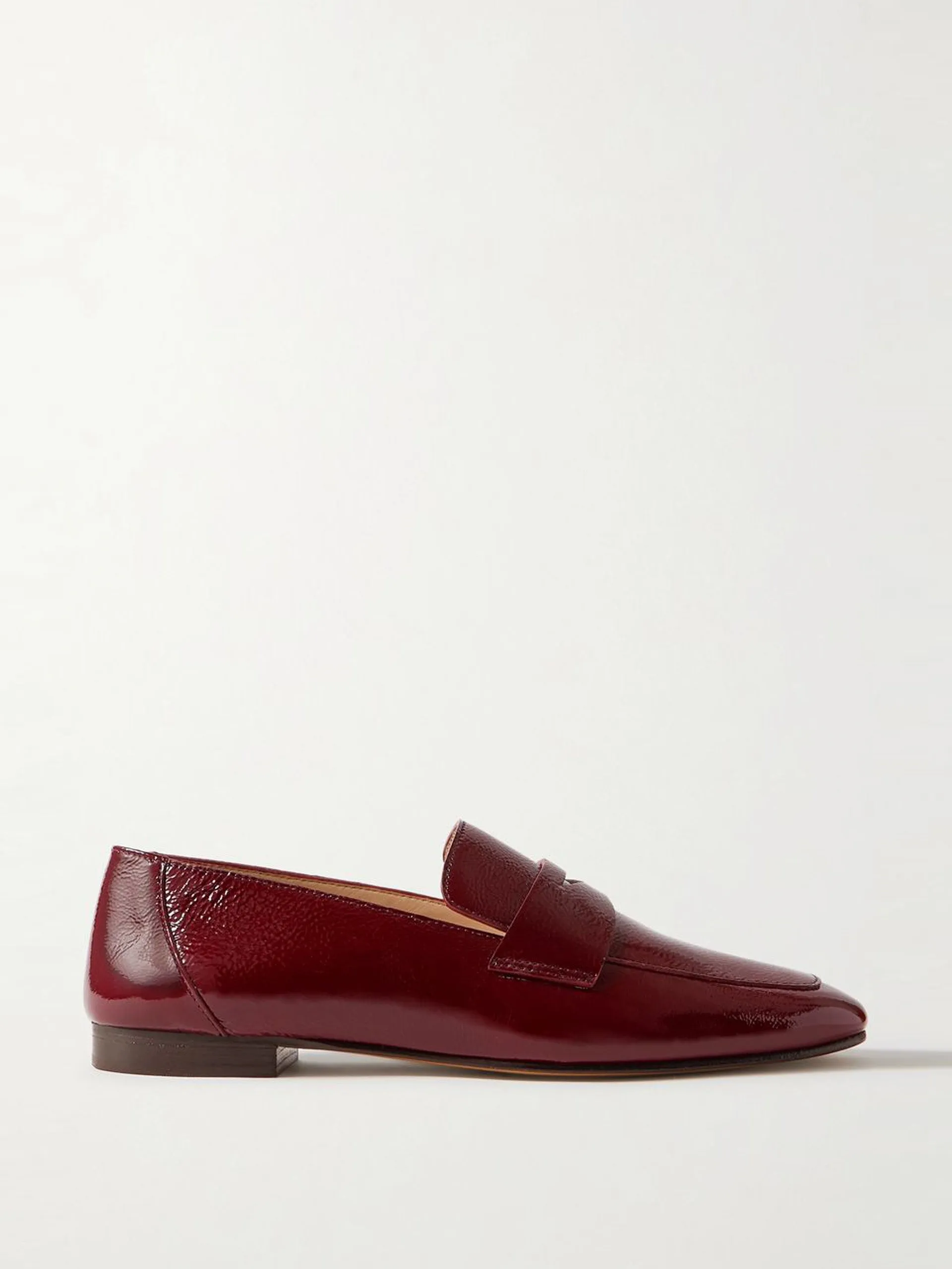 Patent-leather loafers