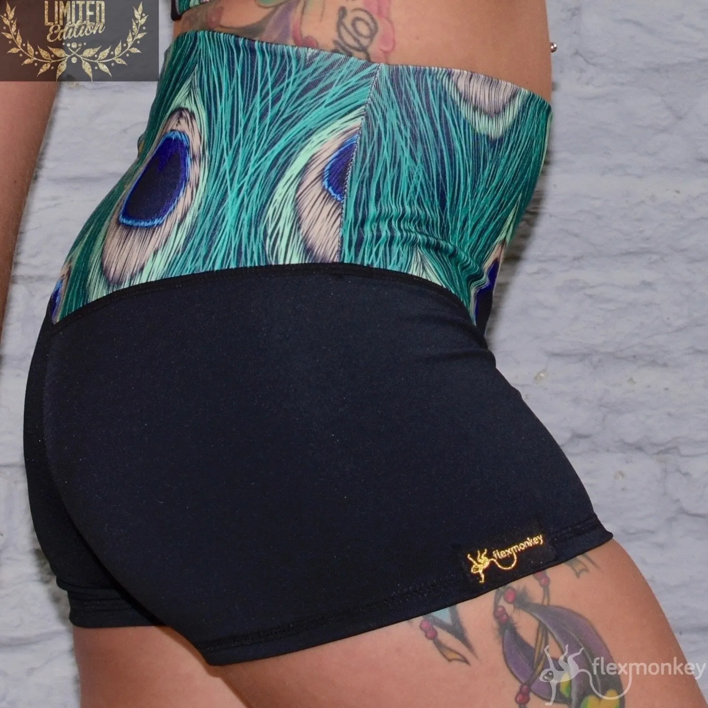 Poleshorts for kids 'Peacock' SALE