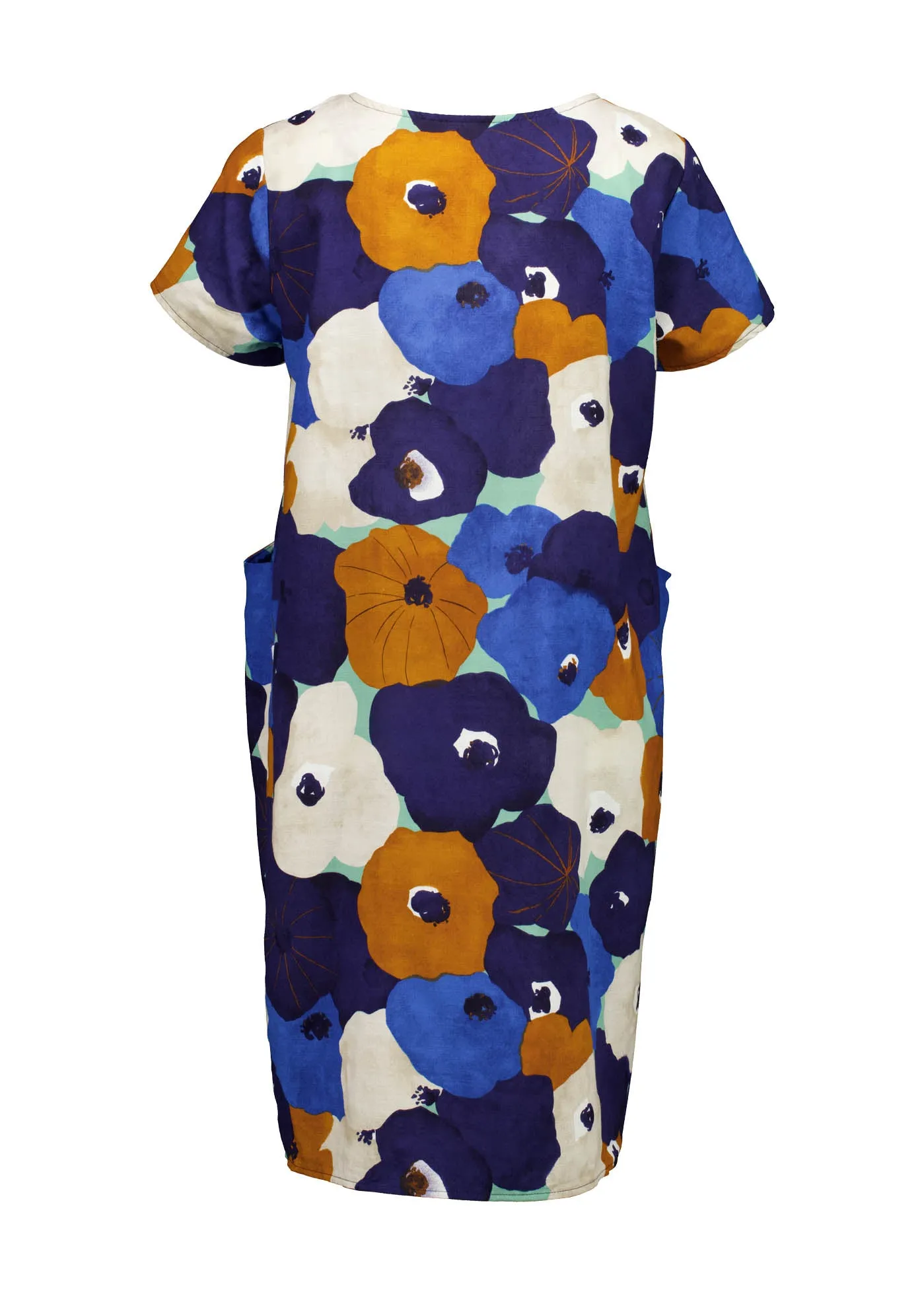 Renmark Bloom Shift Dress Blue