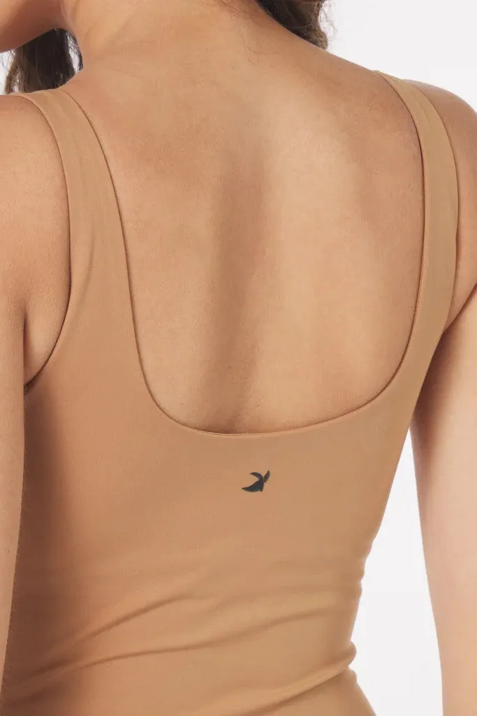 Sculpt Bodysuit - Almond