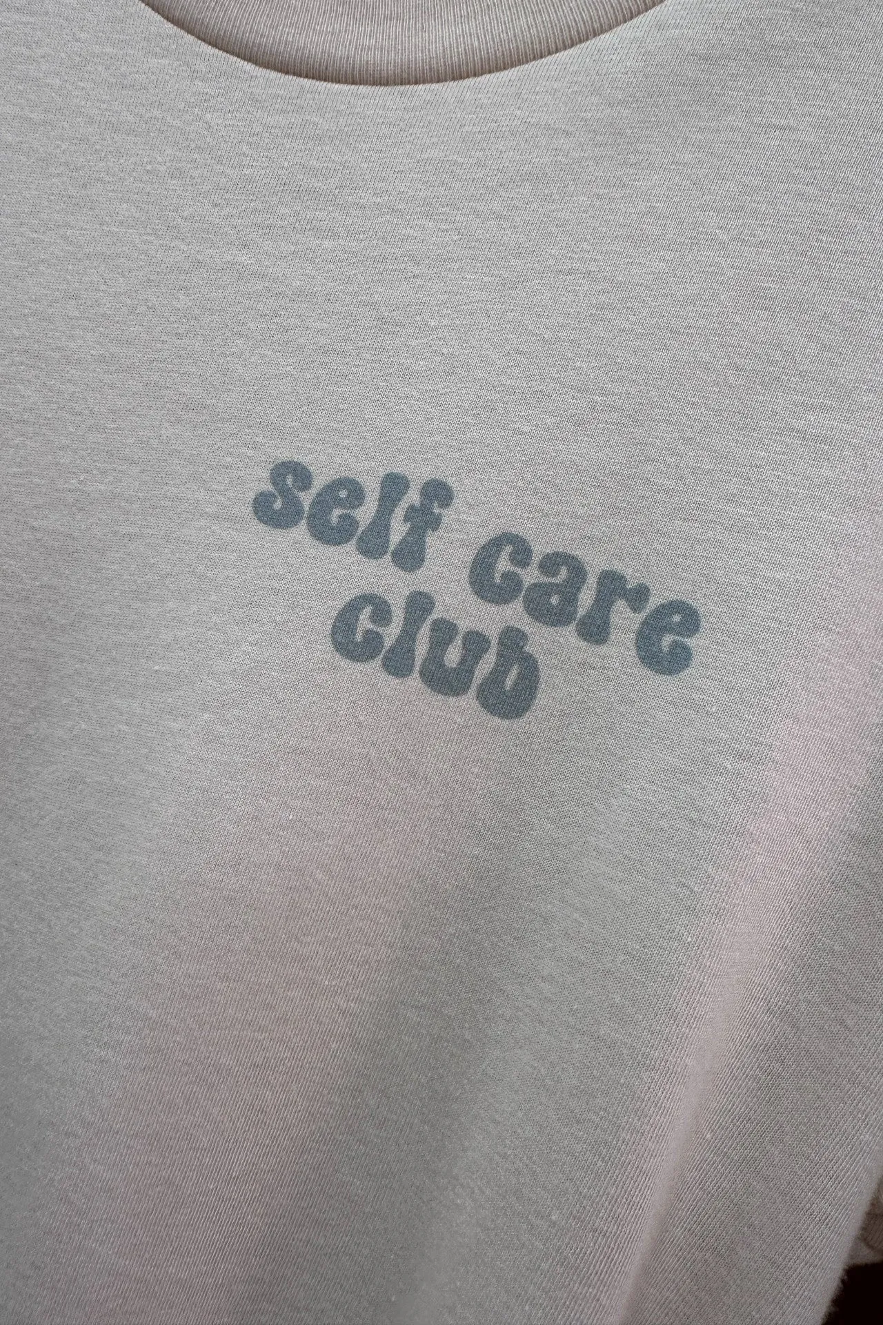 Self Care Club Vintage Oversized Tee