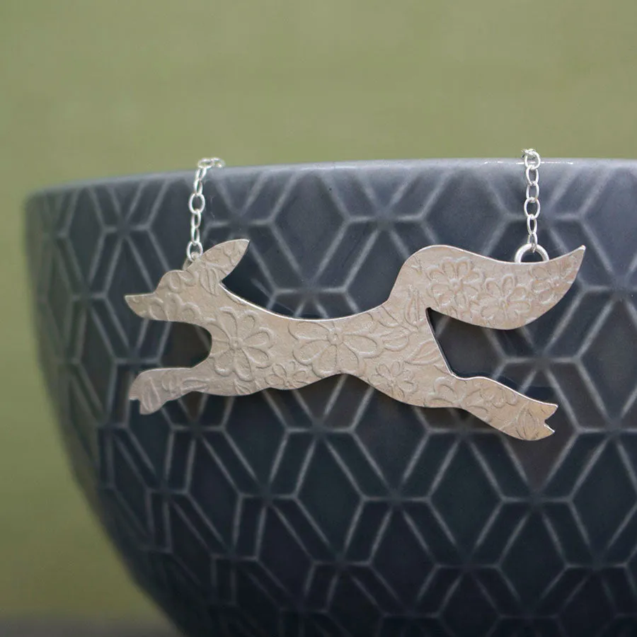 Small Fox Necklace