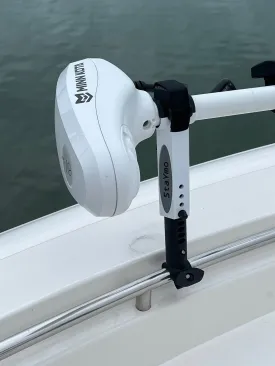 StaYmo trolling motor stabilizer/shock absorber - Gen 1 - rail mount series - Rip Tide compatible