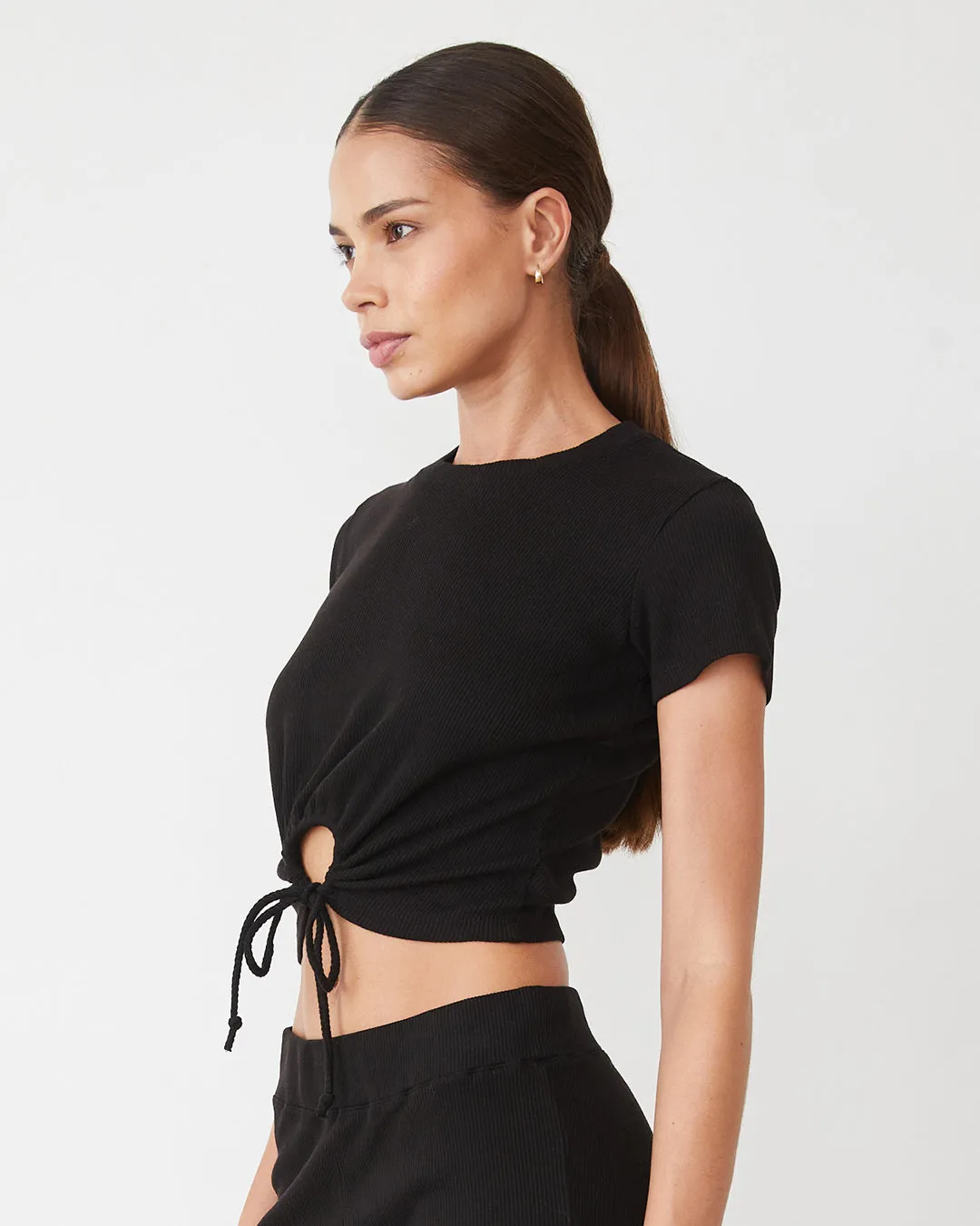 Tencel Rib Tie Top