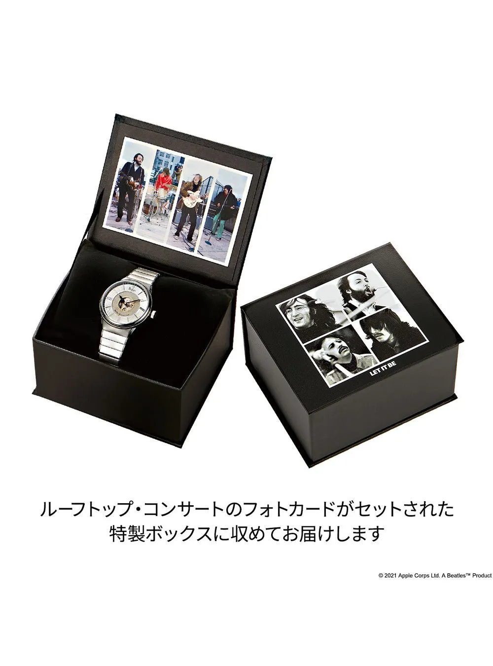 THE BEATLES LET IT BE 50TH ANNIVERSARY ROOFTOP CONCERT TRIBUTE WATCH MADE IN JAPAN