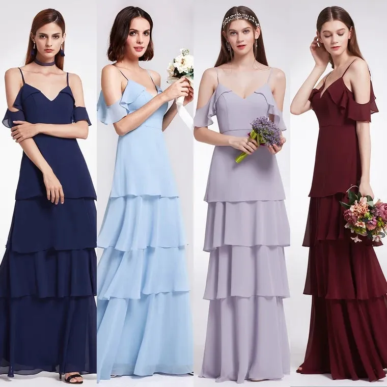 The Courtney Chiffon Bridesmaid Series (Customisable)