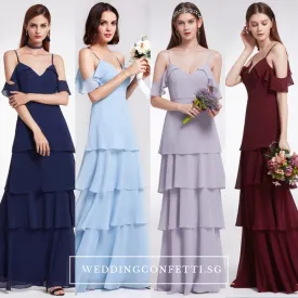 The Courtney Chiffon Bridesmaid Series (Customisable)