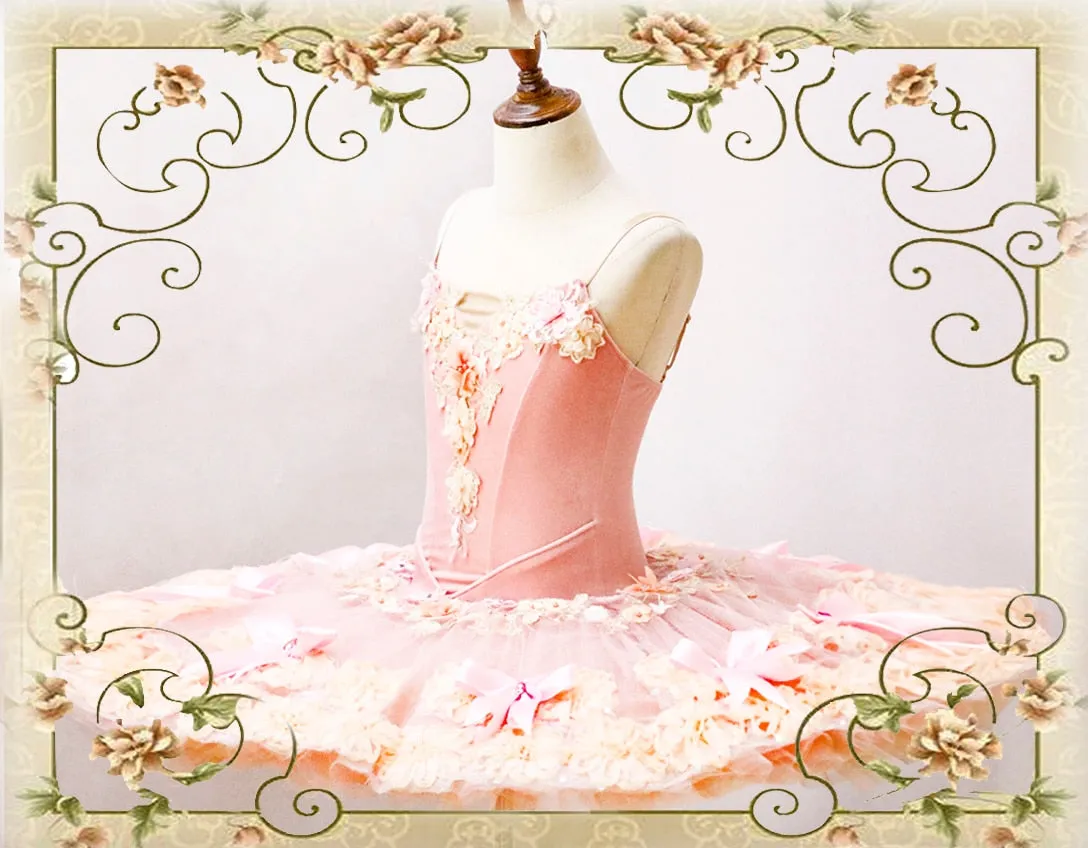 #TT665 Pretty Pink Classical Pancake Tutu