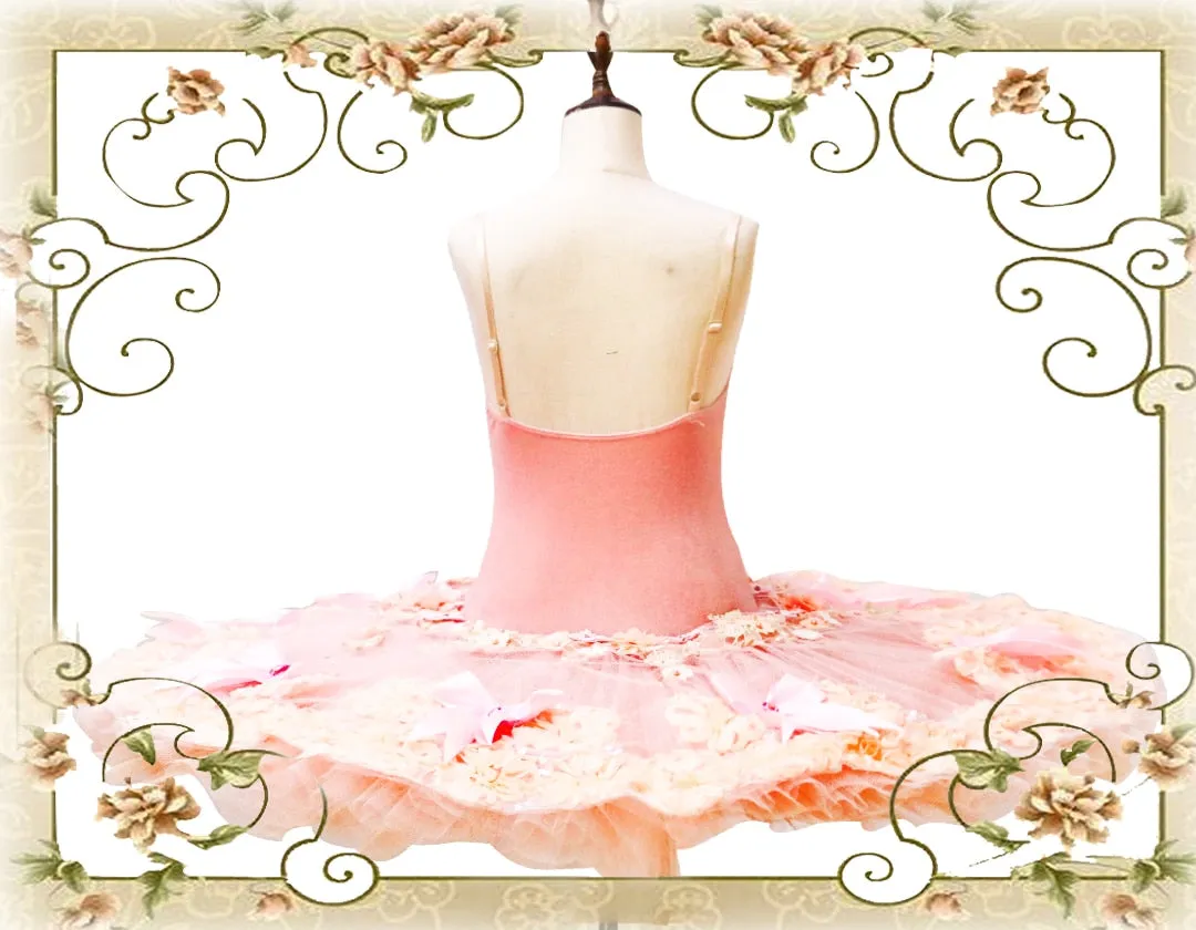 #TT665 Pretty Pink Classical Pancake Tutu