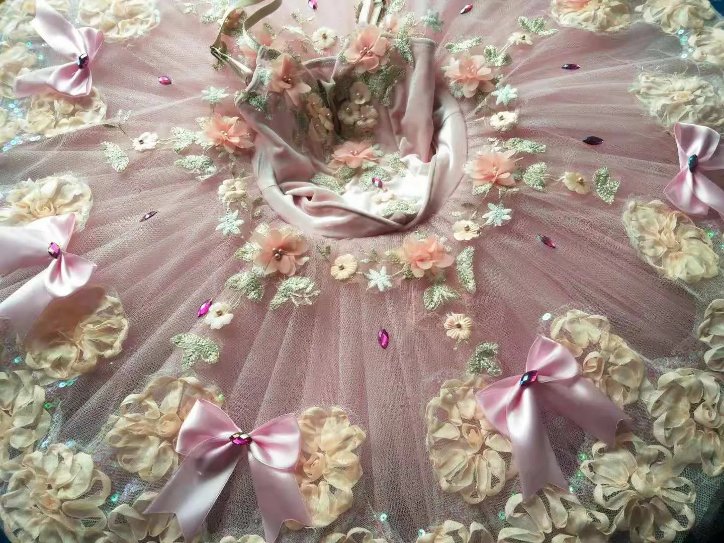 #TT665 Pretty Pink Classical Pancake Tutu